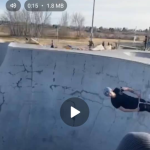 El video del chico de la patineta