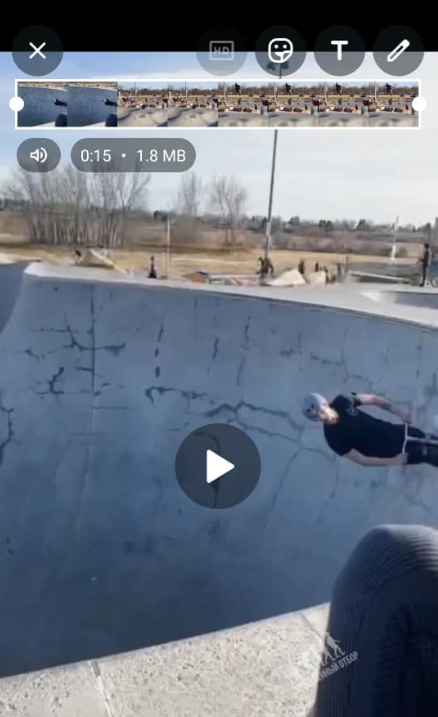 El video del chico de la patineta