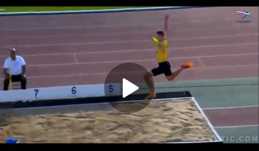 El accidente del atleta Ruso