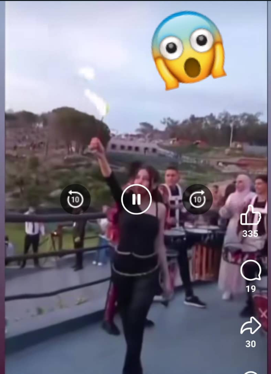 El video de la chica malabarista